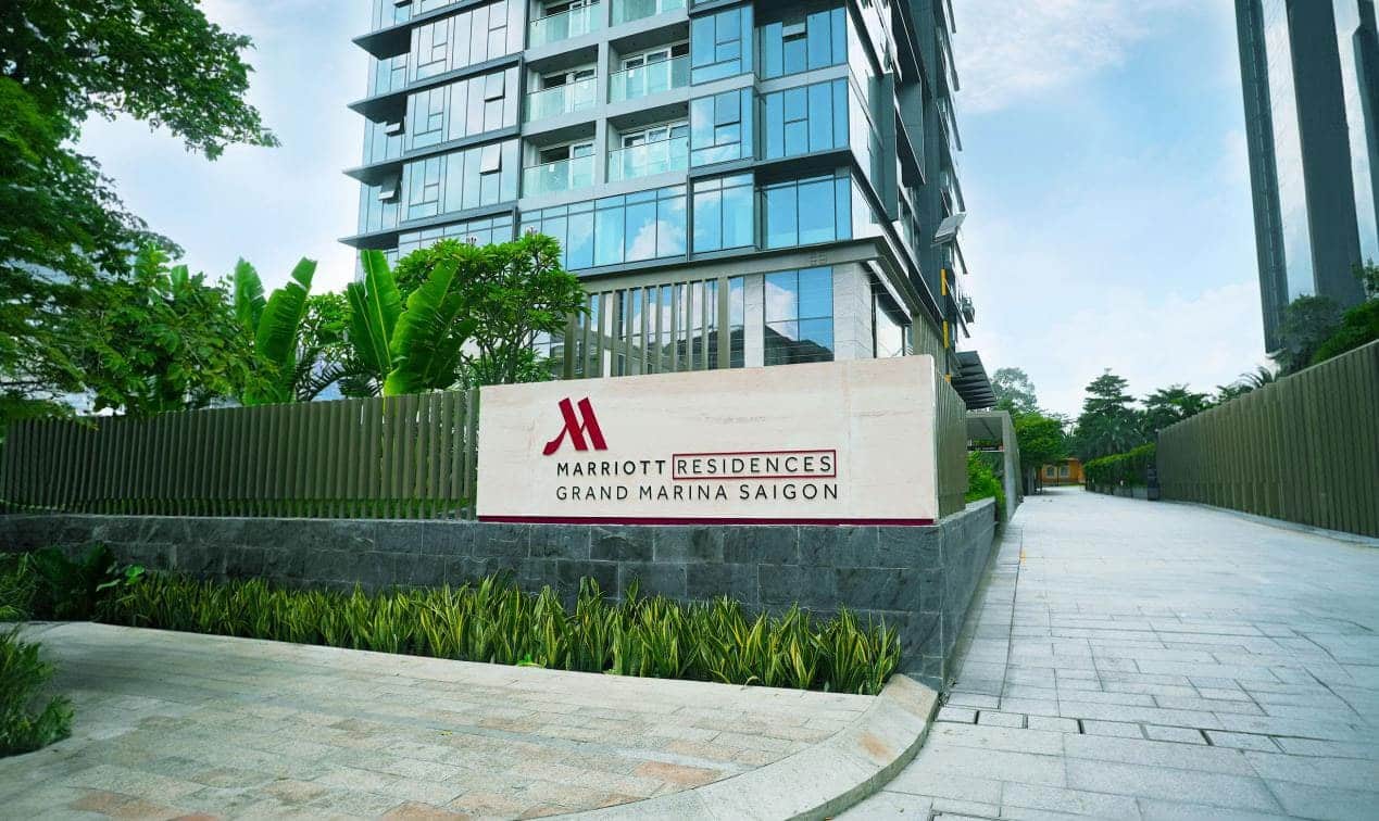 Dự án Grand Marina Saigon do Tập đoàn khách sạn Marriott vận hành.