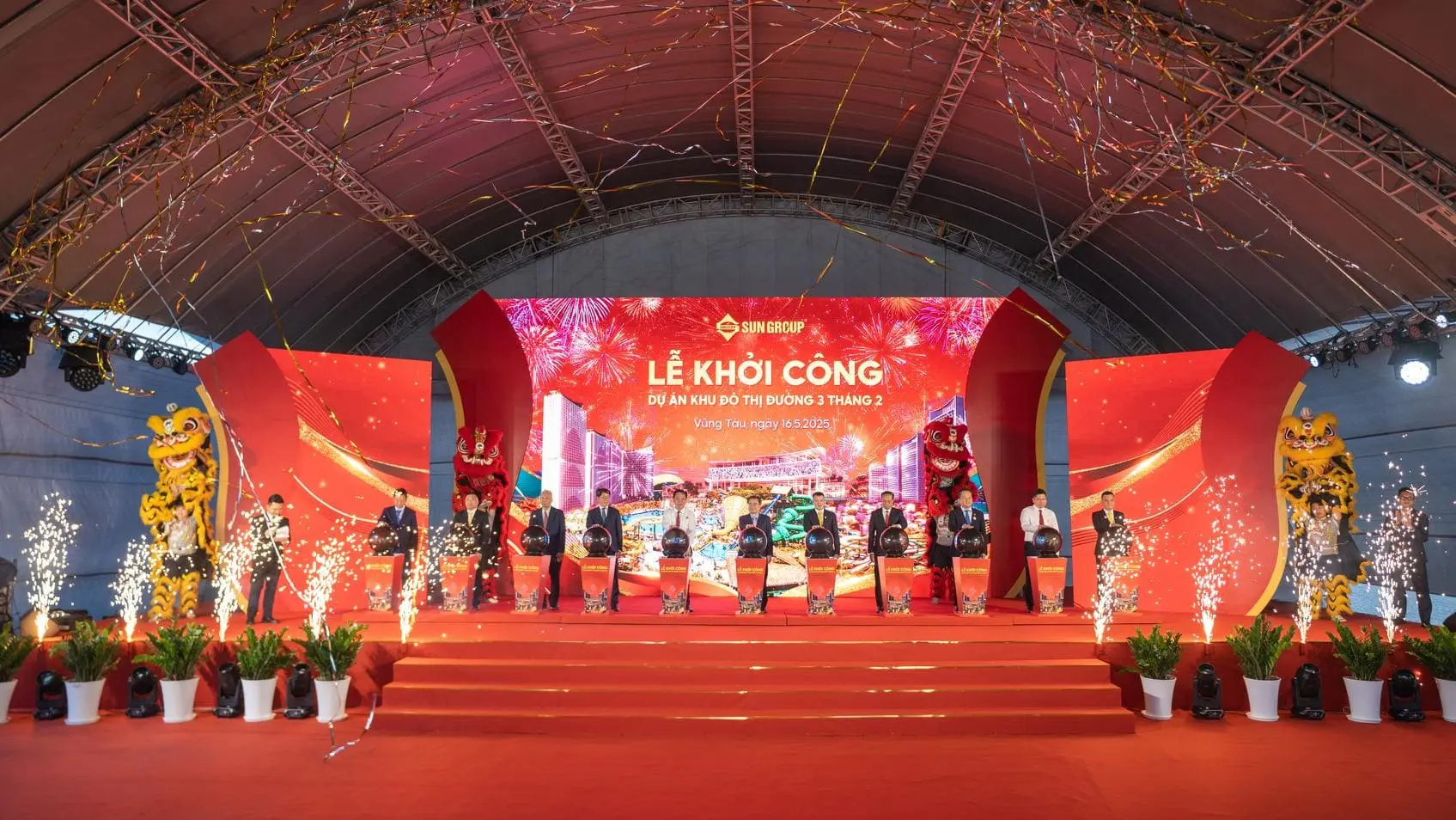 Lễ khởi công dự án Blanca City tại Vũng Tàu, kiến tạo quần thể đô thị sống – nghỉ dưỡng – giải trí đẳng cấp.