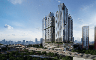 Sun Feliza Suites: Vị trí kim cương tại ngã tư Phạm Hùng - Xuân Thủy tạo lợi thế kết nối chiến lược.