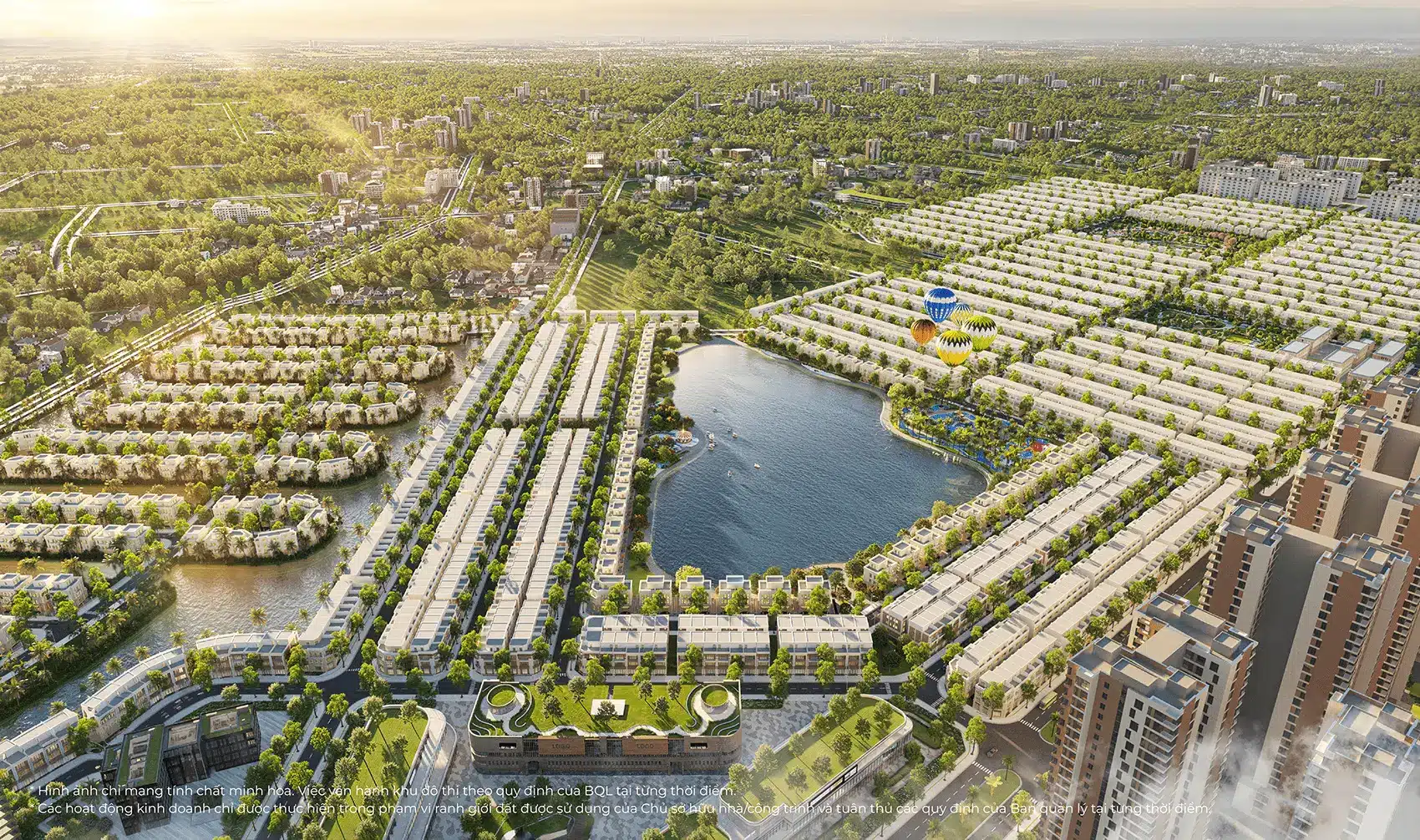 Toàn cảnh dự án Vinhomes Green City tại tỉnh Long An, đô thị All-in-One đầu tiên tại Tây Bắc TP.HCM.